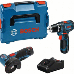 Bosch Blauw Combopack | 12V | GSR 12V-15 + GWS 12V-76 +2x2.0Ah