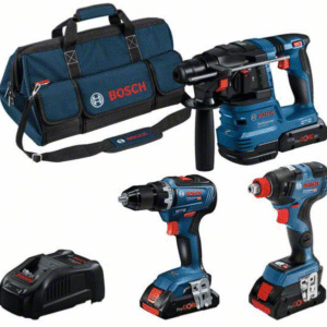 Bosch Blauw | Combopack | GSR 18V-55 + GDX 18V-200 + GBH 18V-22 | 18V | 3 x 4.0Ah + lader