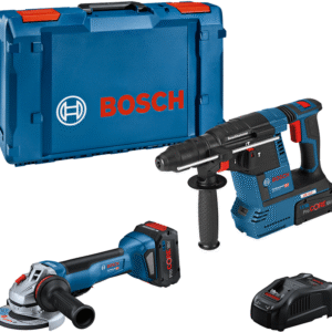 Bosch Blauw Comboset - GWS 18V-10 P Haakse slijper + GBH 18V-26 Boorhamer 5,5Ah