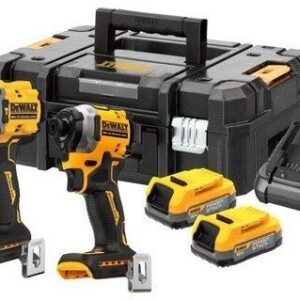 DeWalt DCK2050H2T-QW | 18V XR Compact Brushless Twin kit DCD805/DCF850 | 2x 5.0Ah accu