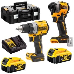 DeWALT DCK2051P2T - 18V XR Brushless twin kit DCD800 + DCF850 - 2x 5Ah