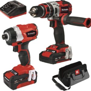 Einhell Combopack | TE-CD Accu Klopboor-/Schroefmachine + TE-CI Accu Slagschroefmachine - 2 accu's