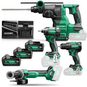Hikoki KC18DEWHZ Voordeel Pack - 18 V / in tas. Inclusief 3x 5.0Ah accu's