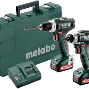Metabo PowerMaxx BS 12 + PowerMaxx SSD 12 | 12V | LiHD Accu boor-/schroefmachine & slagschroevendraaier set