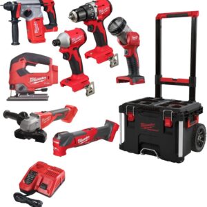 Milwaukee M18 FPP7E-503P | Fuel Powerpack 7-delig | 18V | Accu combiset (3x 5.0Ah)