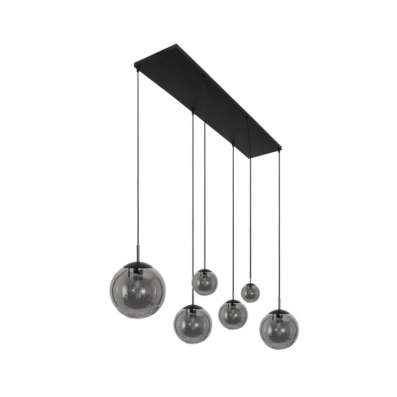 Maya 6-lichts Hanglamp Smoke - Afbeelding 2