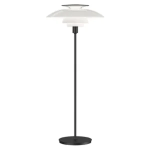 PH 80 Vloerlamp Opal/Black - Louis Poulsen