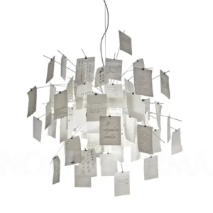 Zettel'z lamp 6 hanglamp Ø80cm - Ingo Maurer