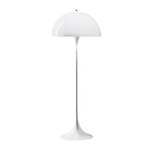 Panthella vloerlamp wit/opaal, schakelaar - Louis Poulsen