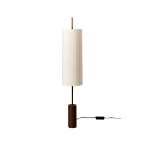 Dórica Vloerlamp Bruin/Natural - Santa & Cole
