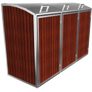 Lark RVS Ombouw | 3 Containers