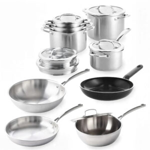 BK Twist pannenset 9-delig - met gratis panbeschermerset