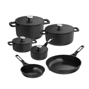 BergHOFF Leo Phantom Pannenset - 6 delig met gratis panbeschermerset