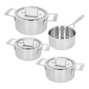 Demeyere Industry 5 RVS 5 laags pannenset 4 Delig -