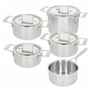 Demeyere Industry 5 Pannenset Dichte Rand 5 Delig