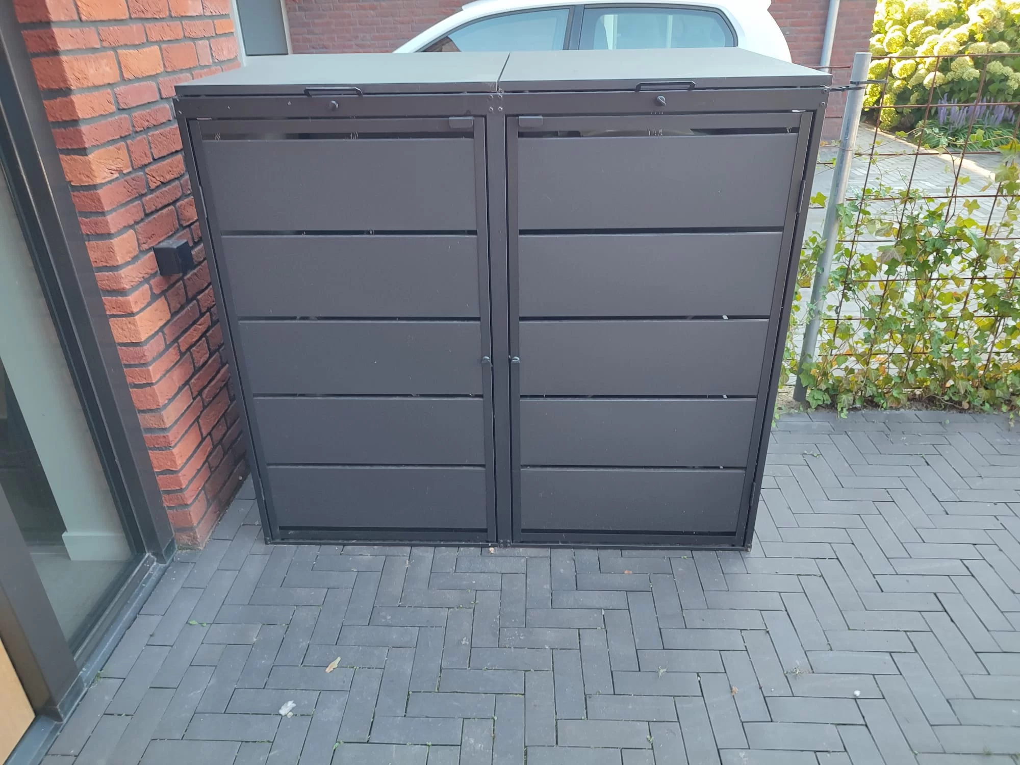 Kuba Store OmbouwZwart metaal | 4 Containers - Afbeelding 10