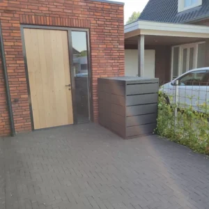 Kuba Store Ombouw zwart metaal | 2 Containers