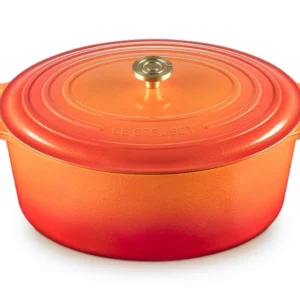 BK Braadpan Le Creuset Signature Ovaal Flamme Dorée 29 cm
