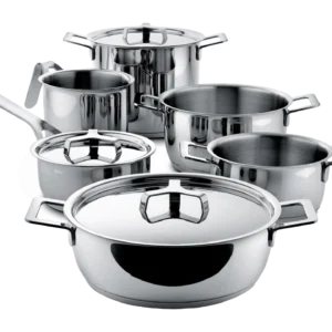 Pannenset Alessi Pans & Pots (9-Delig)