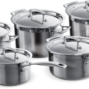 Pannenset Le Creuset Magnetik Inox