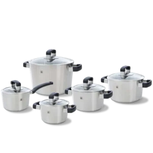 Conical Cool Glas pannenset 5-delig